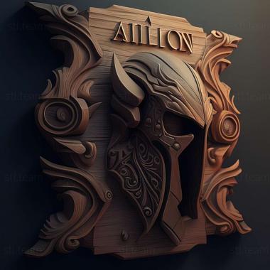 3D model Albion Online game (STL)